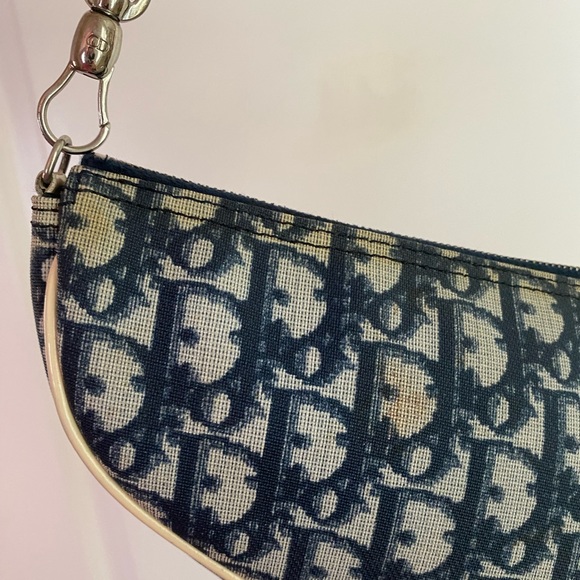 SOLD‼️Authenticated Vintage Christian Dior diorissimo Saddle Shoulder Bag - Picture 5 of 11